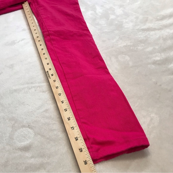 Vintage LIP SERVICE hot pink skinny jeans low rise stretchy denim - Picture 9 of 9